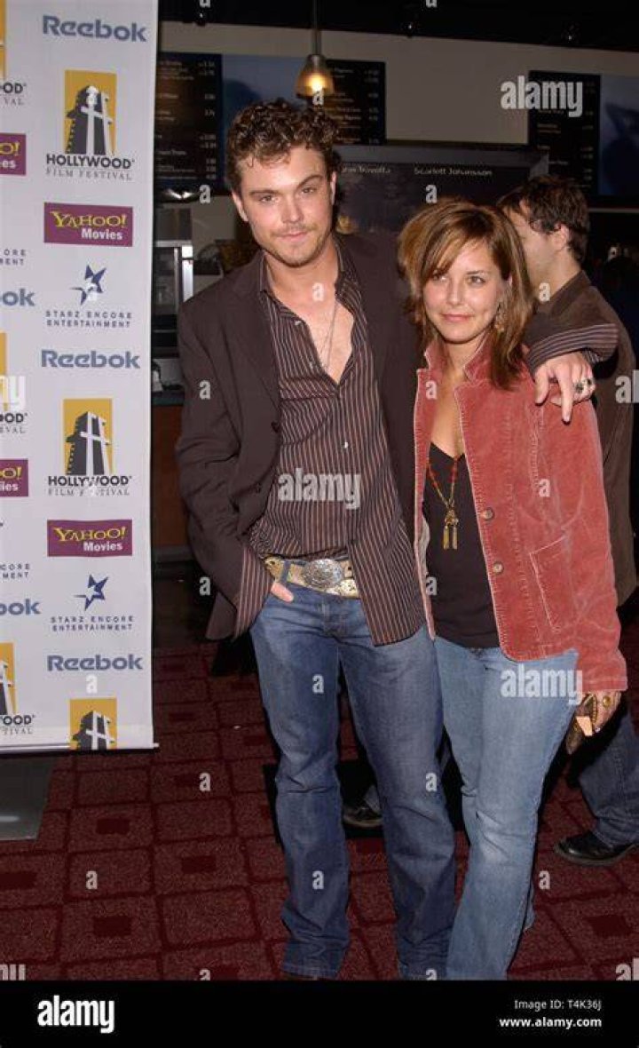 Actor Clayne Crawford Girlfriend Kiki Brown Stock Photo 97006001