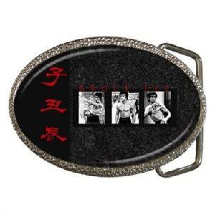 Bruce Lee Belt Buckle Stars On Stuff