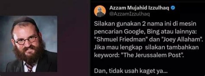 Joey Allaham dan Shmuel Friedman Siapa? Pria yang Viral di Twitter