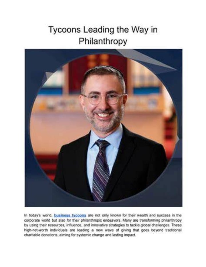 Leading the Way in Business, Healthcare, and Philanthropy