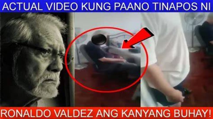 Ronaldo Valdez Footage Viral Video -