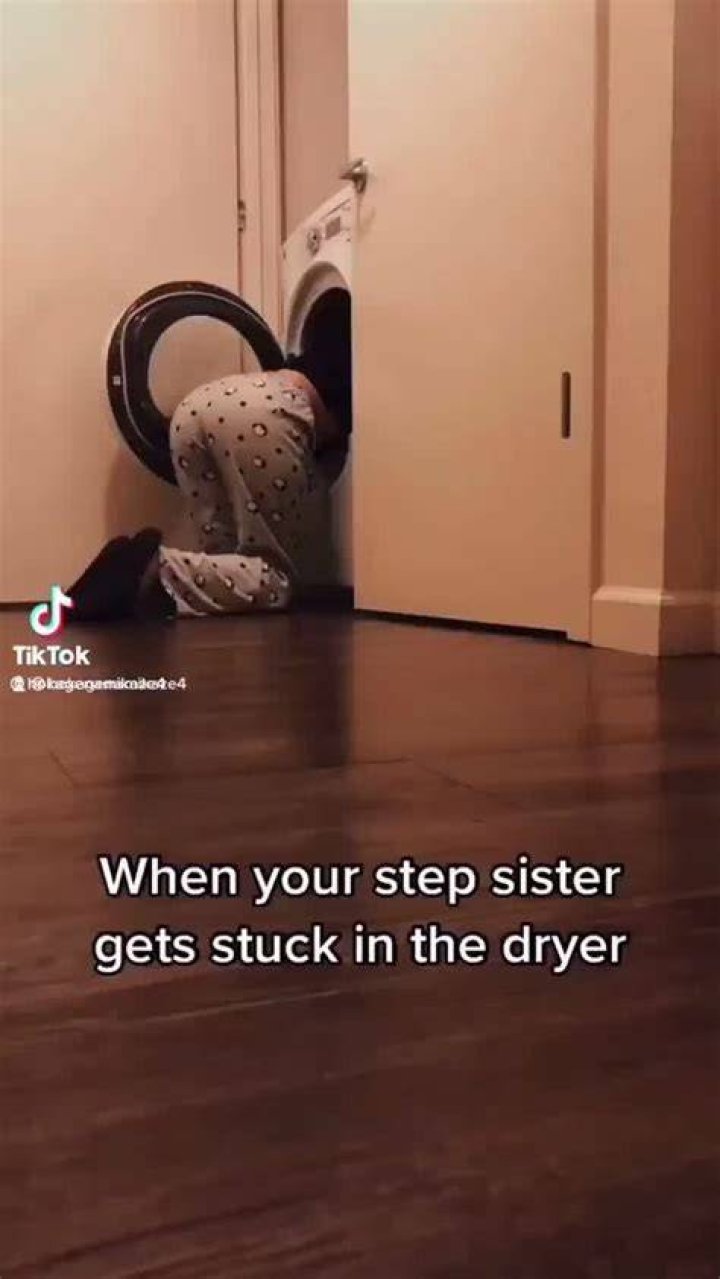 Step sis stuck under bed YouTube