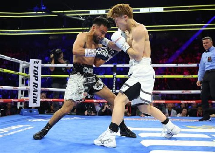 Weighin gallery Naoya Inoue vs. Paul Butler The Ring